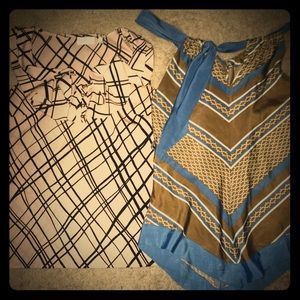 LOT OF 2 blouses NY AND COMPANY size XS